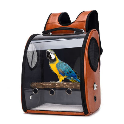 Foldable Breathable Parrot Carrier Bag