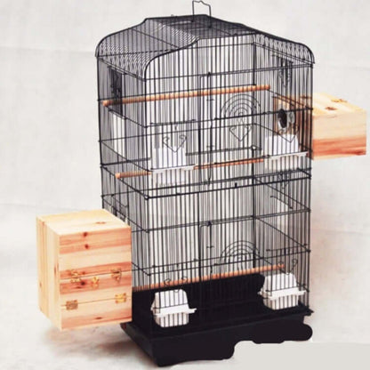 large wire bird cage for parrots